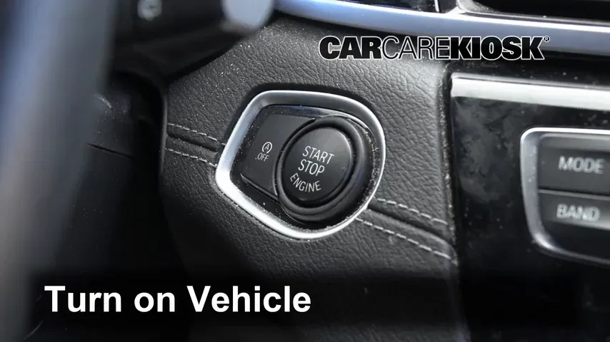 2019 BMW X2 xDrive28i 2.0L 4 Cyl. Turbo Aceite Controlar nivel de aceite
